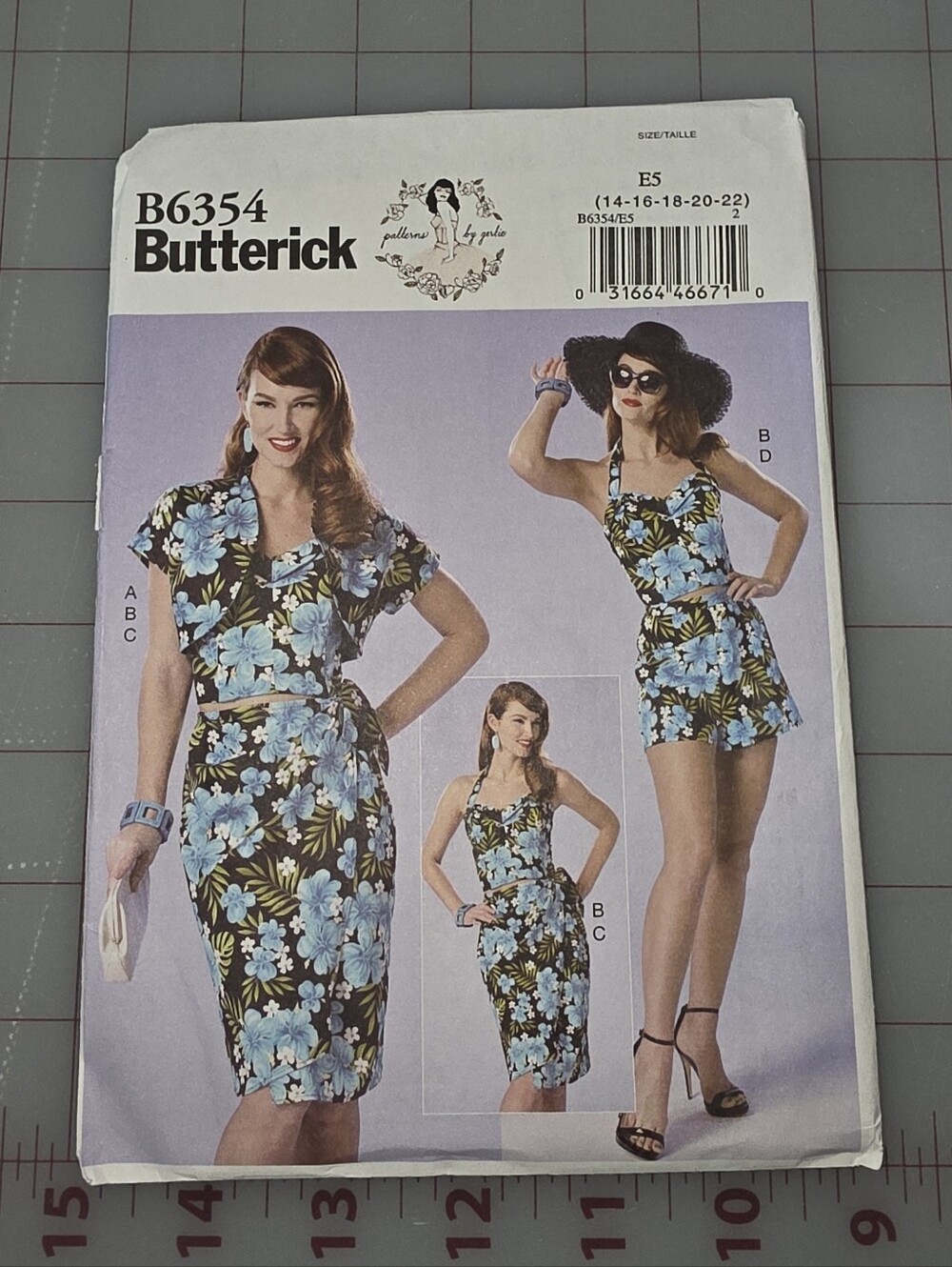 Butterick B6354 Patterns By Gertie